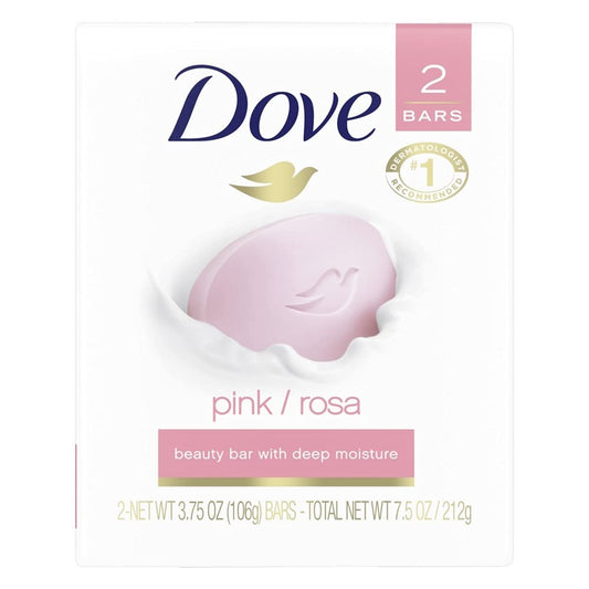 Dove Beauty Bar Pink 4 oz, 1 bar Beauty & Personal Care Dove