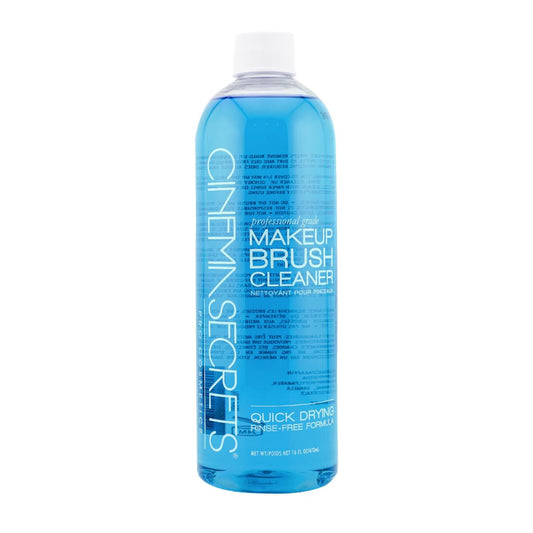 Cinema Secrets Original Blue Vanilla Makeup Brush Cleaner Solution - Professional Cleanser for Makeup Brushes - Quick-Drying, Rinse-Free Formula