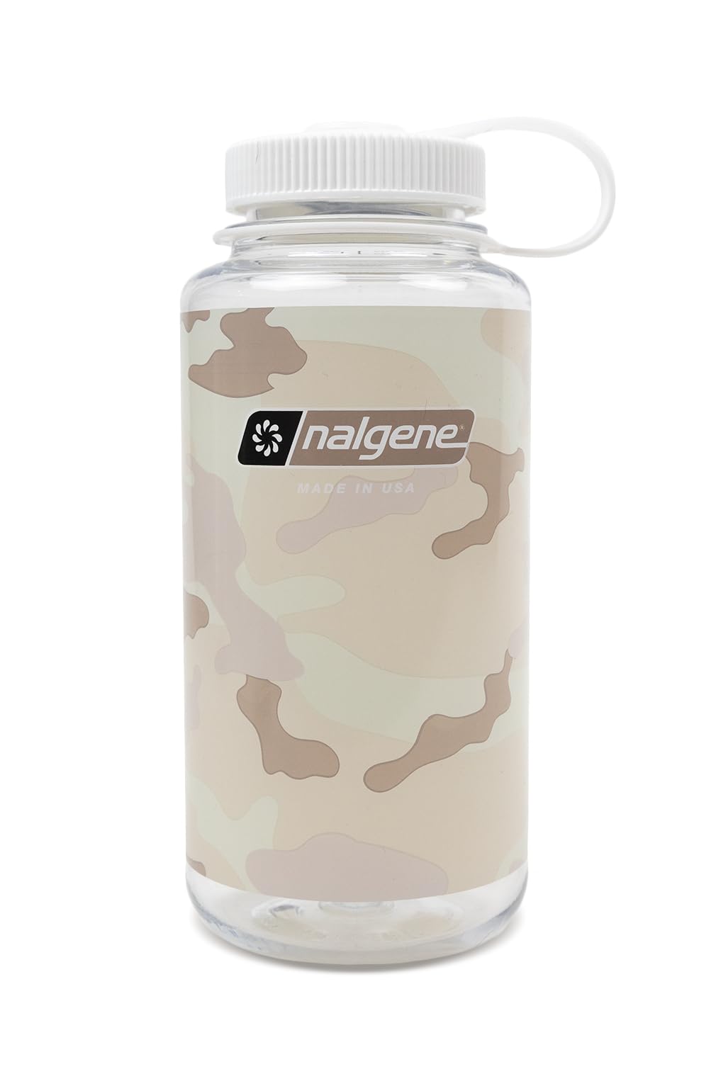 Nalgene 348823 Wide Mouth 32oz Clear - Camo/White