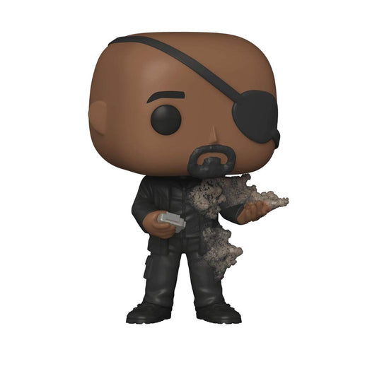 Funko Pop! Marvel Collector Corps Exclusive End Credits Nick Fury #694 w/ Free Acrylic Case