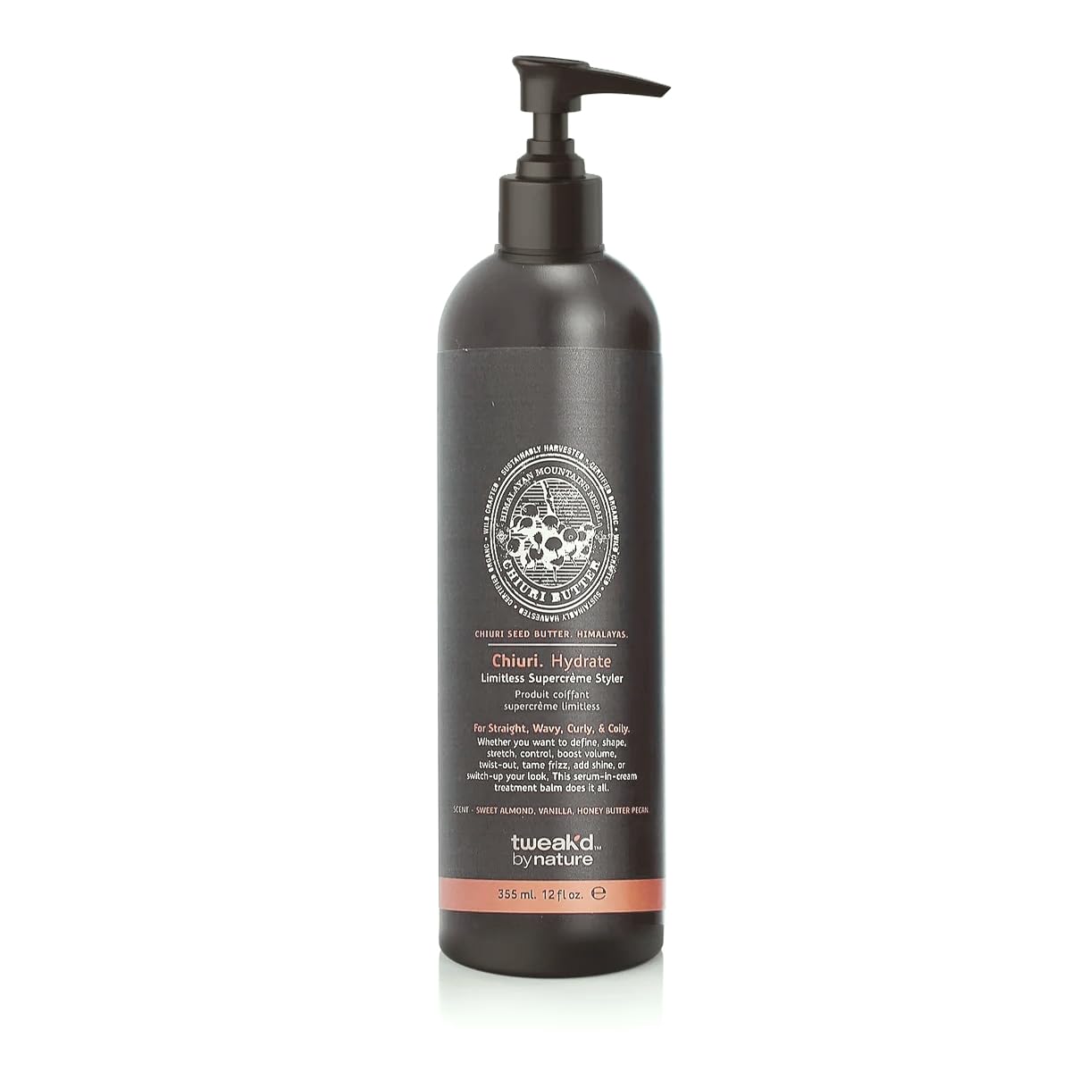 Tweak'd Chiuri Hydrate Limitless Supercreme Styler 12 fl oz with pump