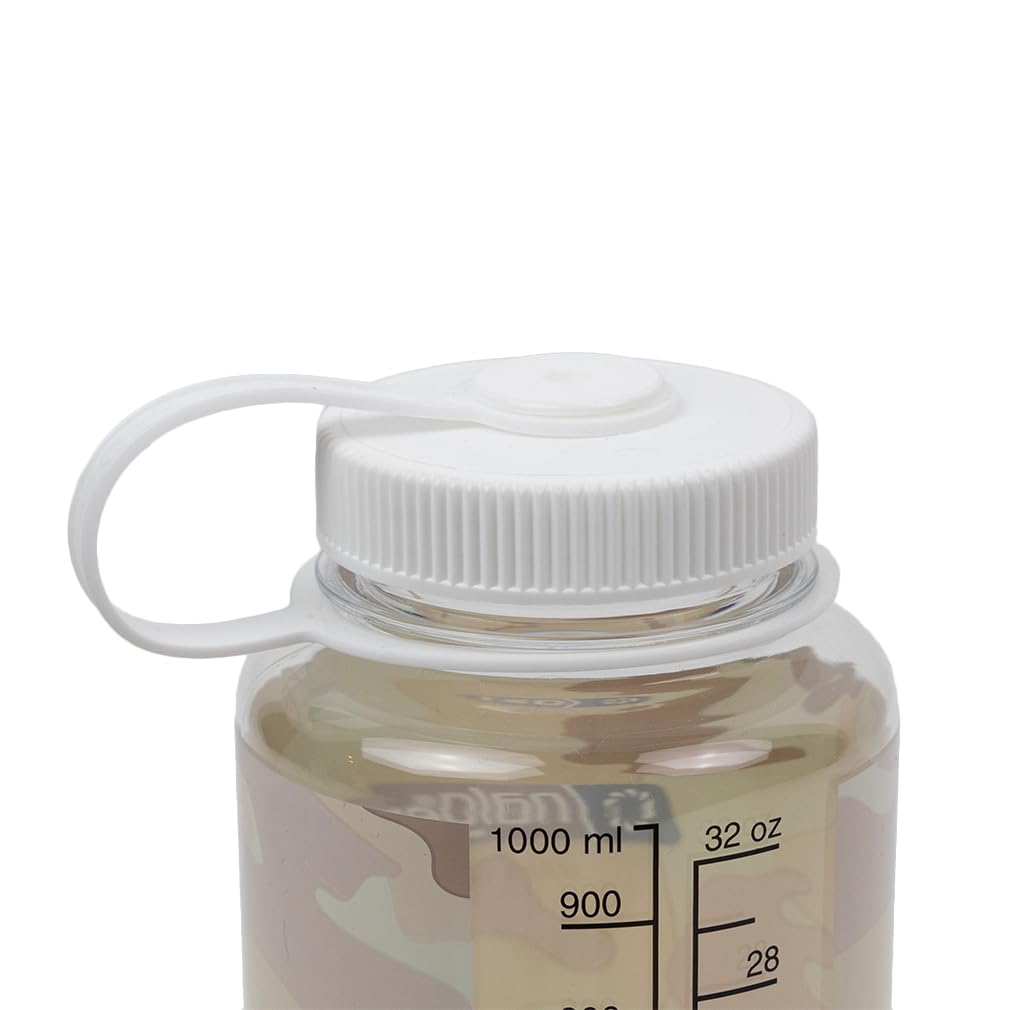 Nalgene 348823 Wide Mouth 32oz Clear - Camo/White