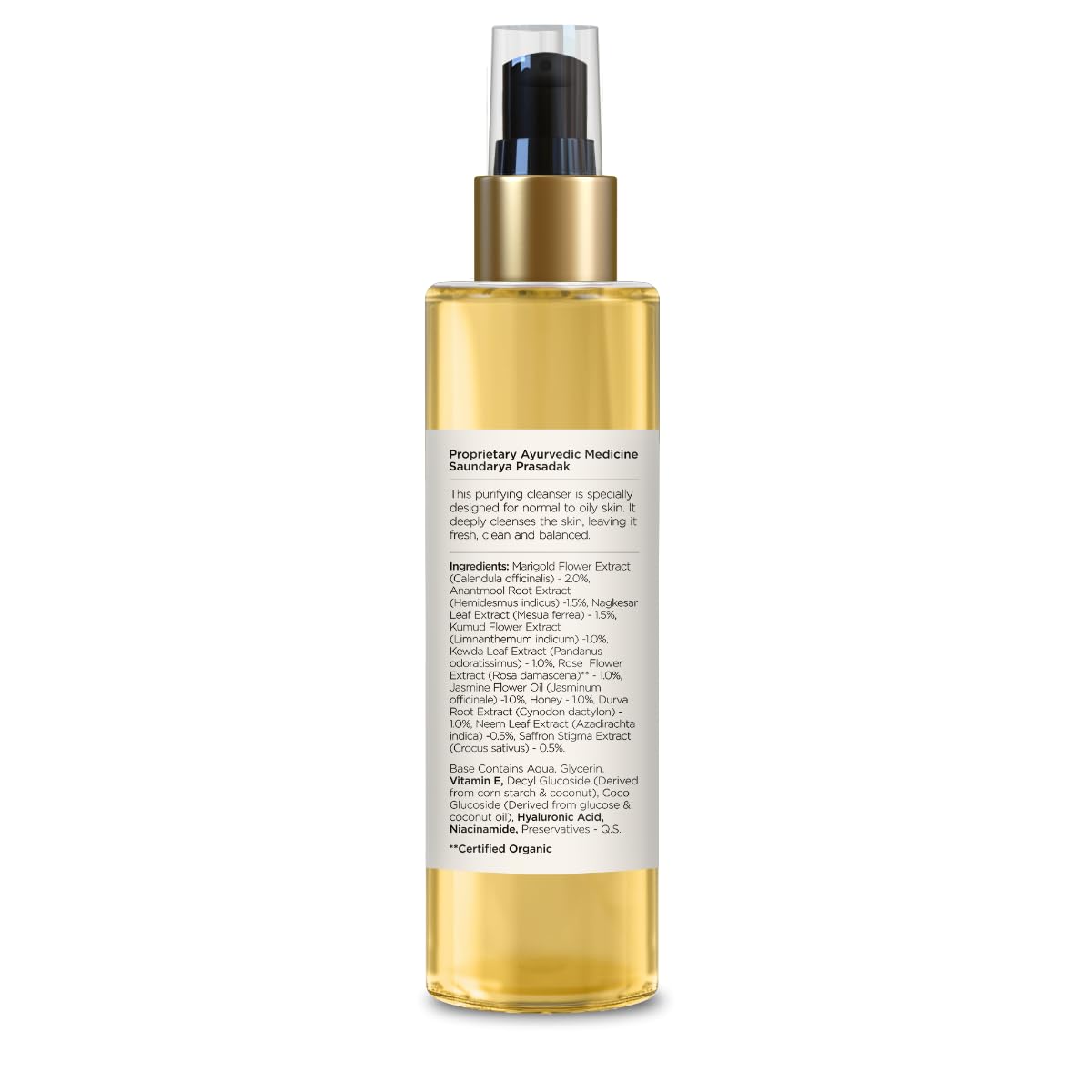 Forest Essentials Kashmiri Saffron and Neem Delicate Facial Cleanser, 200ml