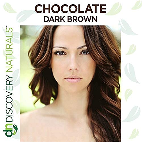 Chocolate Dark Brown Henna Hair Color For All Kit | 100% All Natural Hair Dye & Beard Dye Powder Kit Organic, Herbal & Vegan Chemical & Cruelty Free