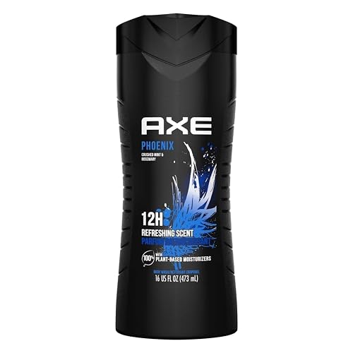 Axe Revitalizing Shower Gel, Phoenix 16 oz (Pack of 10)