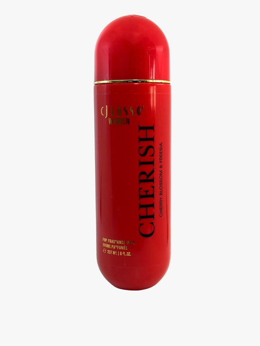CJ Lasso Cherish Body Mist, Cherry Blossom and Freesia Fragrance, Sweet and Fruity Scent, Women's Body Mist Beauty & Personal Care CJ Lasso