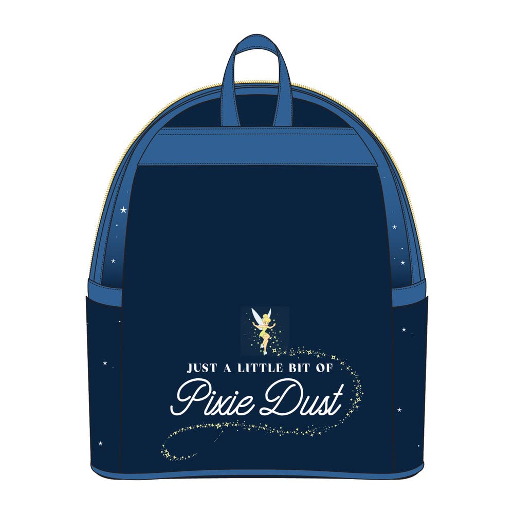 Loungefly Disney Peter Pan Glow Clock Mini Backpack