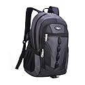 VIDOSCLA Teenage Boys Color-blocking Sports Kids Backpack Middle/High Schoolbag Elementary Student Bookbag for School Teen Boys Grey