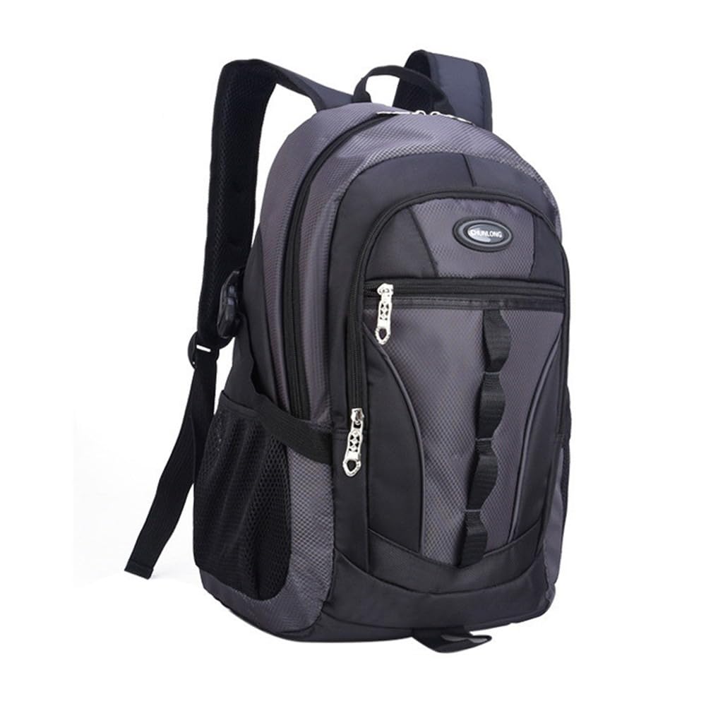 VIDOSCLA Teenage Boys Color-blocking Sports Kids Backpack Middle/High Schoolbag Elementary Student Bookbag for School Teen Boys Grey