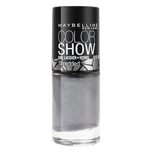 Maybelline Color Show Shredded Nail Lacquer - Silver Stunner - 0.23 oz Beauty & Personal Care MAYBELLINE