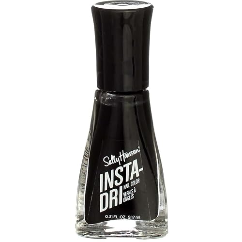 Coty US 7437935 Sally Hansen Insta-Dri Nail Polish44; 496 & 360 Black to Black - Pack of 2 Beauty & Personal Care Sally Hansen