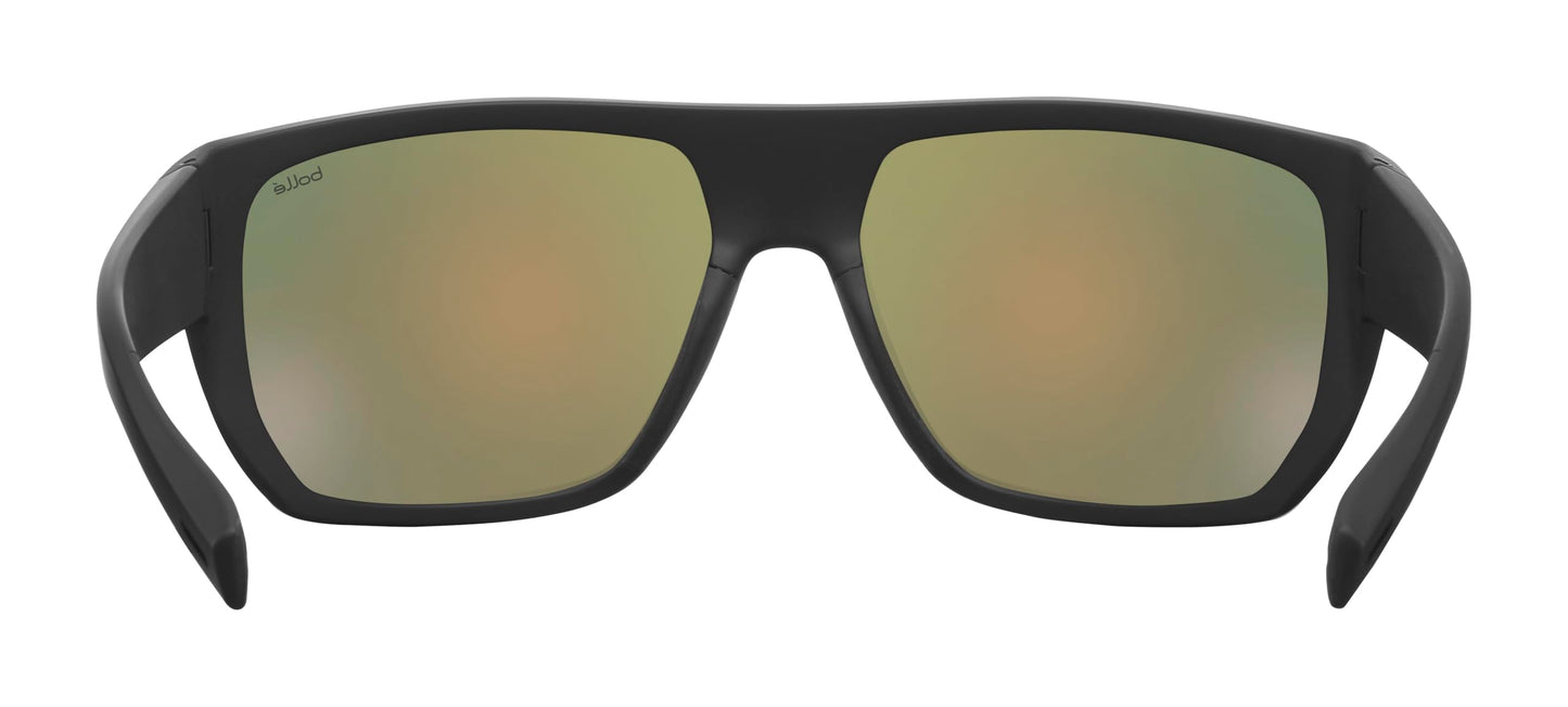 Bolle Sport Sunglasses Vulture Matte Black Brown Fire