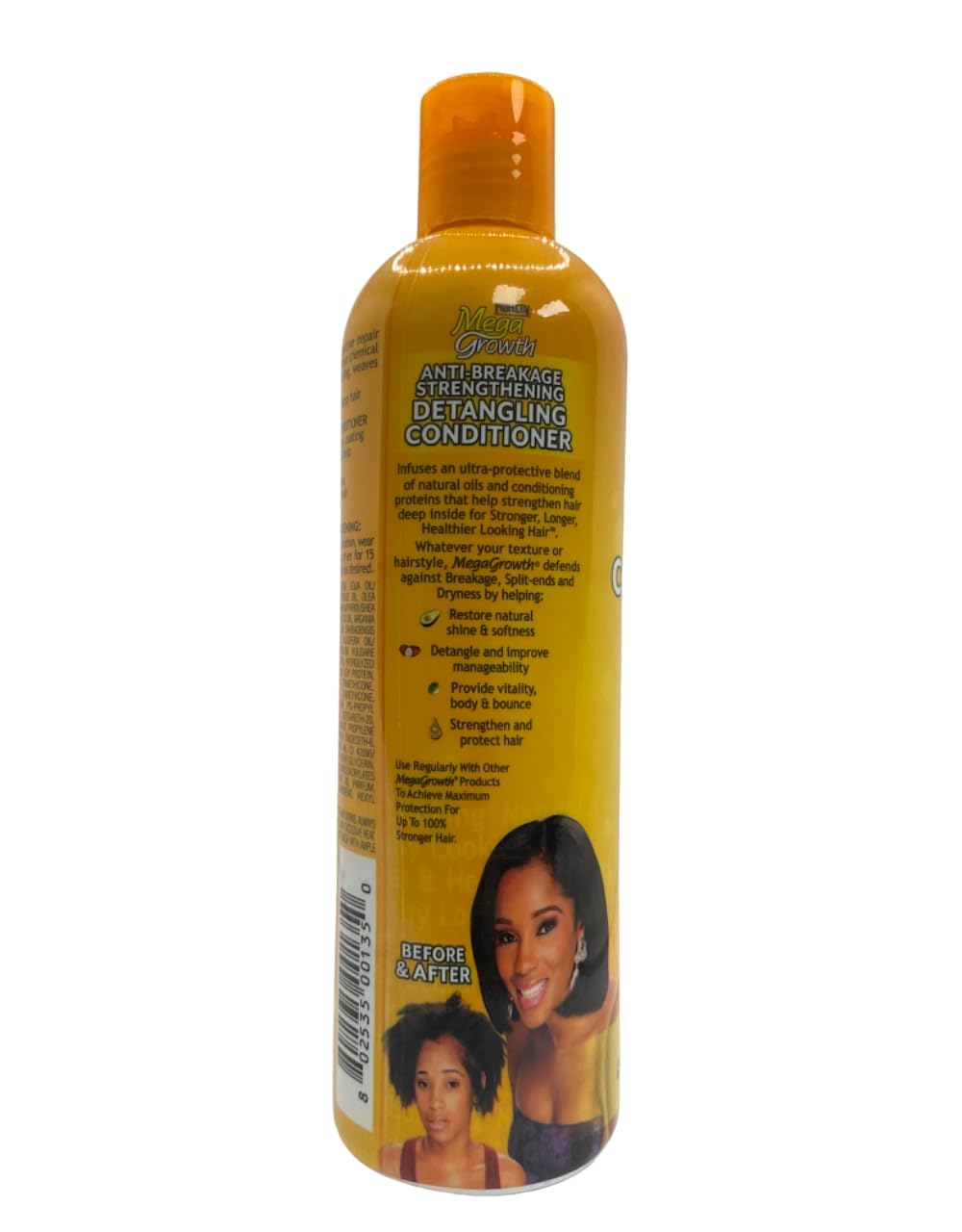 Profectiv Mega Growth Detangling Conditioner, 12 oz (Pack of 3)