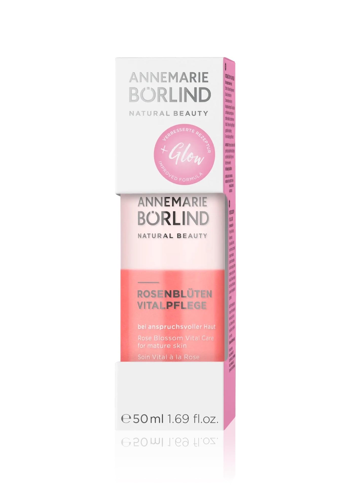 ANNEMARIE BÖRLIND - Rose Blossom Revitalizing Care - Sustainably Sourced Anti-Aging Face Serum With Valuable Plant Oils for a Vitalized and Smooth