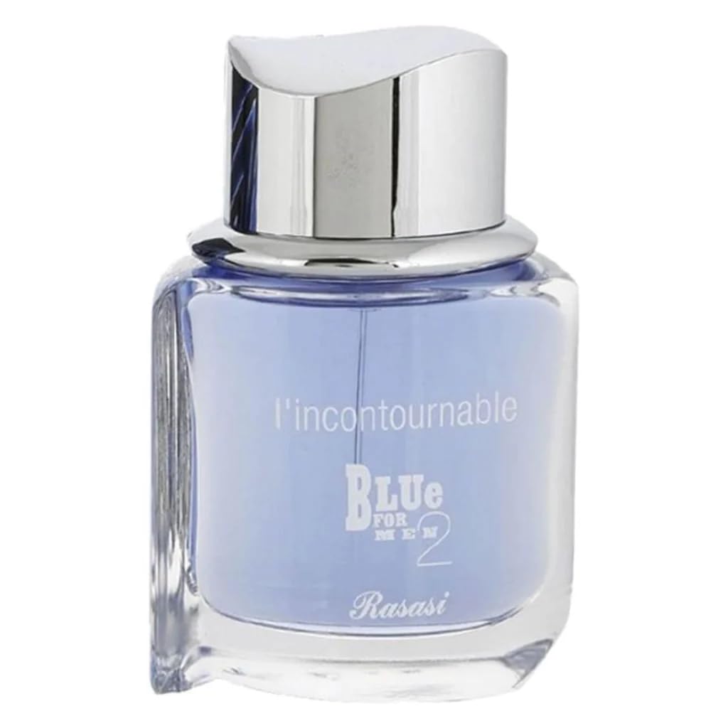 RASASI Blue 2 L'incontournable Eau De Parfum Spray for Men, 2.5 Ounce