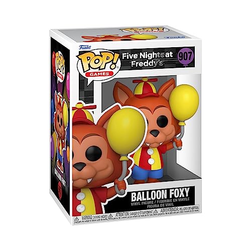 Funko POP! Games: Five Nights at Freddy's - Balloon Foxy - Collectable Vinyl Figure - Gift Idea - Official Merchandise - for Kids & Adults