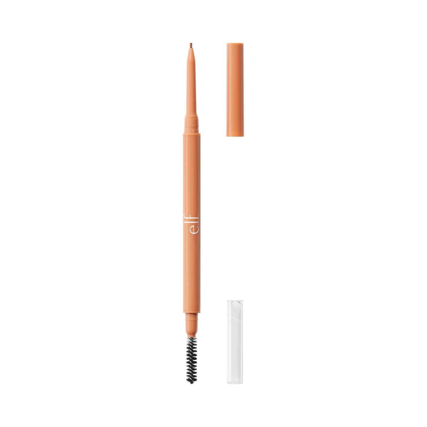 e.l.f. Micro-Fine Brow Pencil, Waterproof Brow Color & Spoolie For Shaping Brows & Creating A Feathered Natural-Looking Finish, Vegan & Cruelty-Free