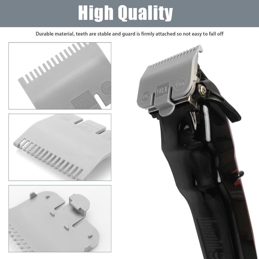 Replacement for Wahl Professional Color Coded Clipper Guide Comb Attachment #1/2, 1/16", 1.5mm(2 pack) Beauty and Personal Care Lgsixe