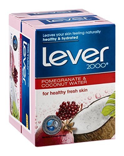 Lever 2000 Refreshing Bars Pomegranate & Coconut Water - 2 ct Beauty & Personal Care Lever 2000
