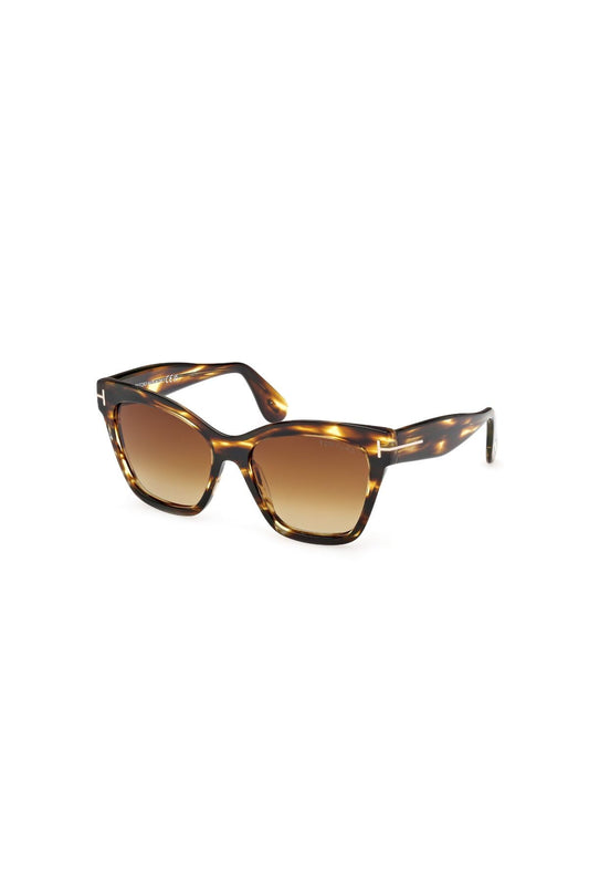 Tom Ford FT1217 ELVIRA 55F Women's Sunglasses Colour Havana Brown Lens Size 55 mm