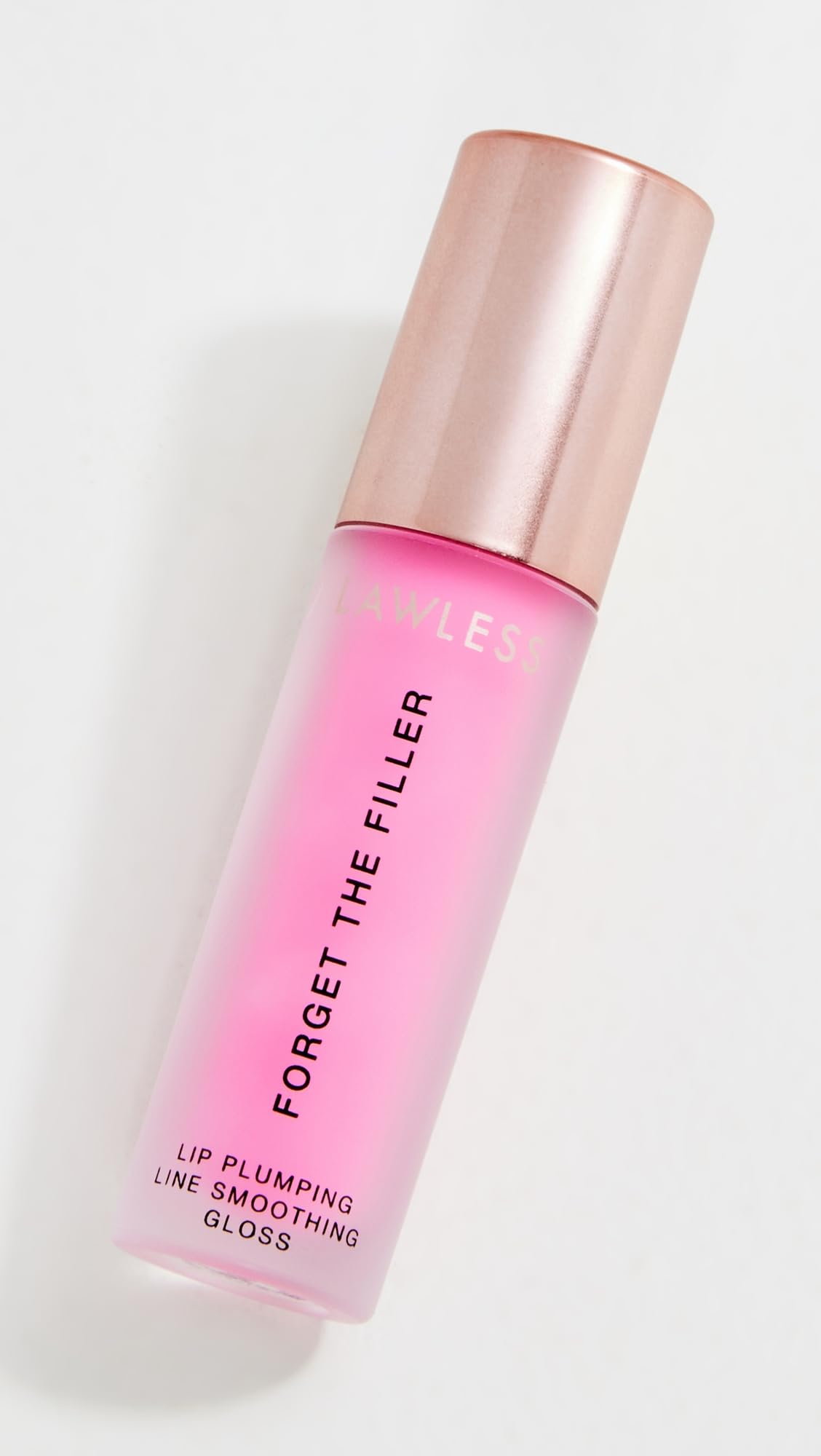 Lawless Forget the Filler Lip Plumping Line Smoothing Gloss - Daisy Pink - Premium Volumizing Lip Gloss with Natural Ingredients Designed to Plump,