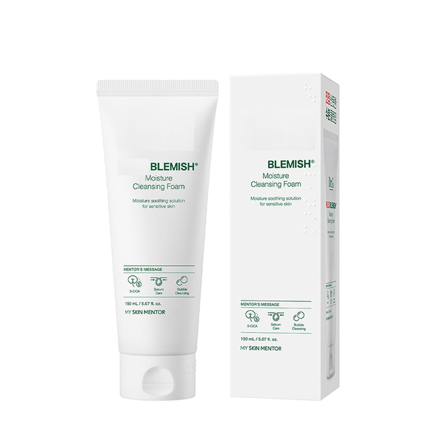 Soothing moisture cleansing foam, For Dr.g Red BLEMISH moisture cleansing foam (5.07 FL.OZ.)