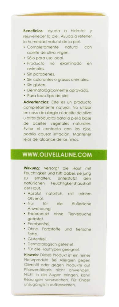 Olivella All Natural Virgin Olive Oil Moisturizer - 1.69 fl oz