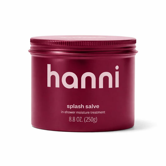 HANNI Splash Salve Body Mask, In-Shower Moisturizer with Coconut, Jojoba, Shea Butter & Glycerin, Deep Conditioning for All Skin Types, 250 mL / 8.8 Beauty & Personal Care HANNI