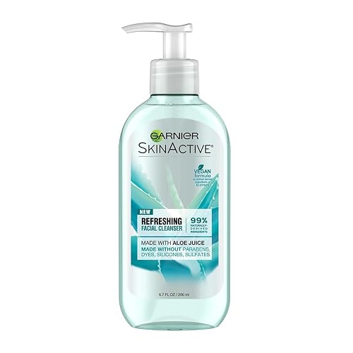 Garnier SkinActive Face Wash with Aloe Juice, For Dry Skin, 6.7 fl. oz.