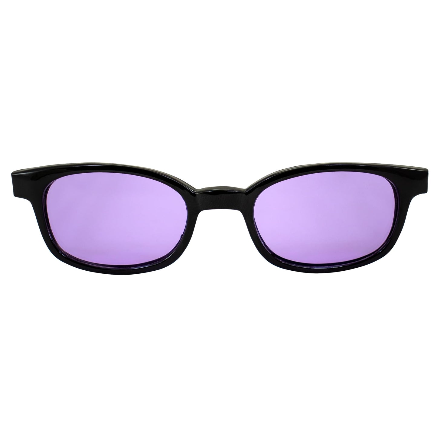 Pacific Coast X-Kd's Biker Purple Lenses Black Frames Sunglasses