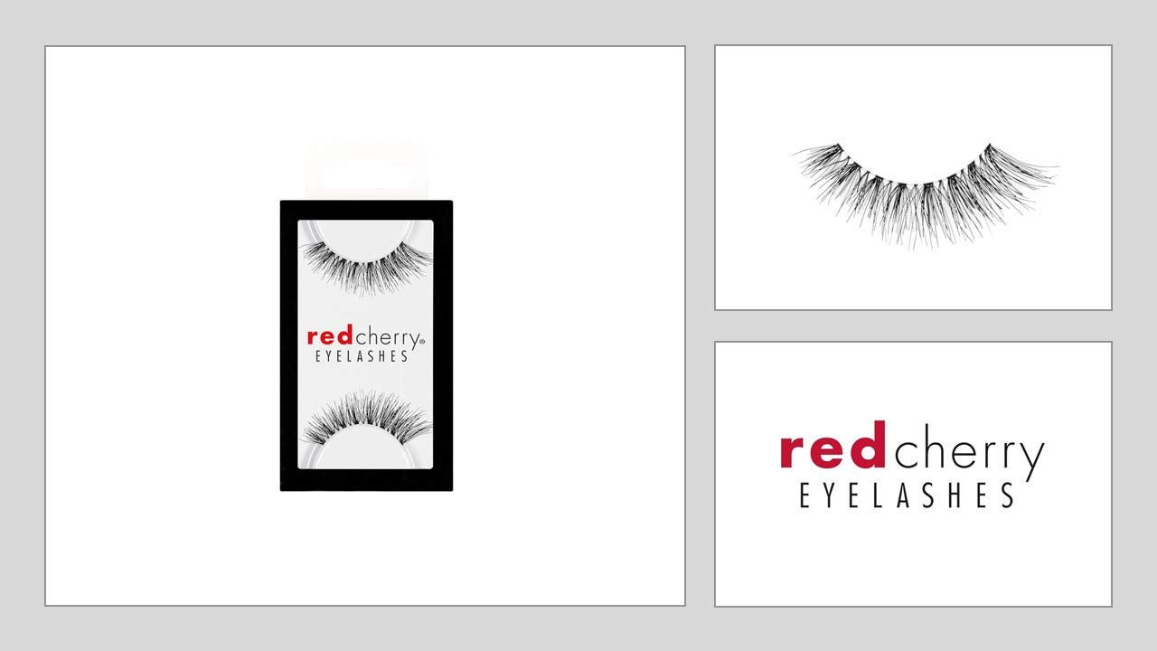 Red Cherry 3D Effect Eyelashes (Margot)