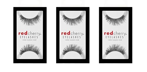 Red Cherry Eyelashes #213 (3 Pair Packs)