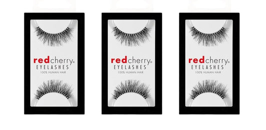 Red Cherry Eyelashes #213 (3 Pair Packs)