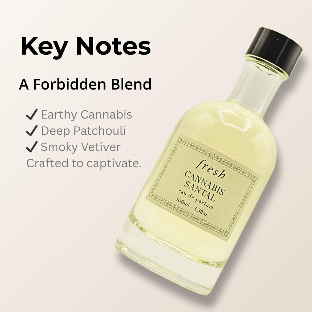 Cannabis Santal by Fresh for Men - 3.3 oz EDP Spray