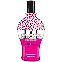Brown Sugar Black Chocolate Raspberry Cream 400X Bronzer - Plateau-Busting Tanning Lotion with Max Silicones & Delicious Raspberry Scent, 7.5oz