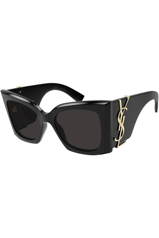 Saint Laurent Women's Sl M119 Blaze Sunglasses, Black, One Size
