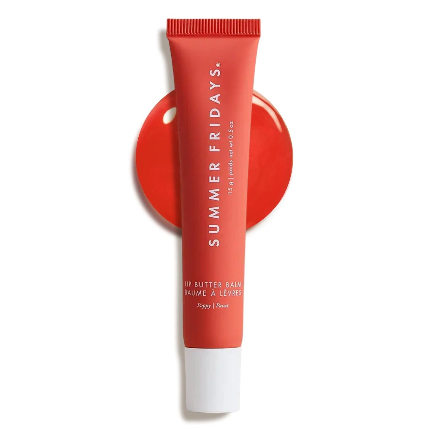 Summer Fridays Lip Butter Balm - Moisturizing Lip Gloss for Instant Shine + Sheer Color - With Nourishing Shea Butter - Everyday Makeup + Skin Care