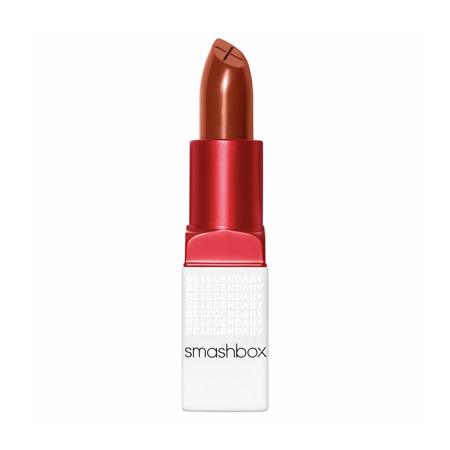 Smashbox Be Legendary Prime & Plush Lipstick | Creamy, Peptide-Infused, Lipstick with Primer for Smooth Color & Moisture Boosting Ceramides, 0.11