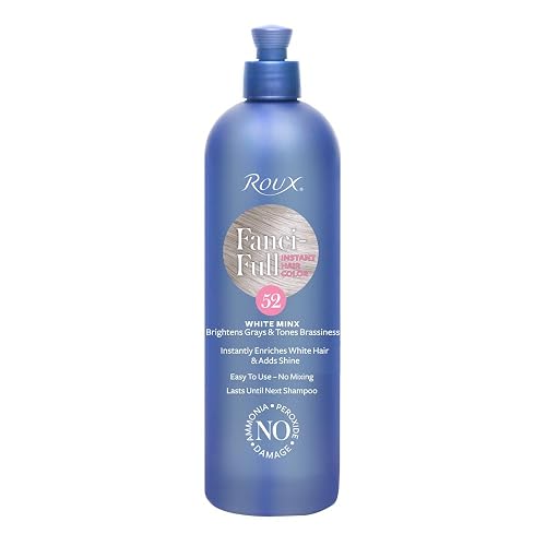 Roux Fanci-Full Instant Hair Color, #52 White Minx, 15.2 Fl Oz