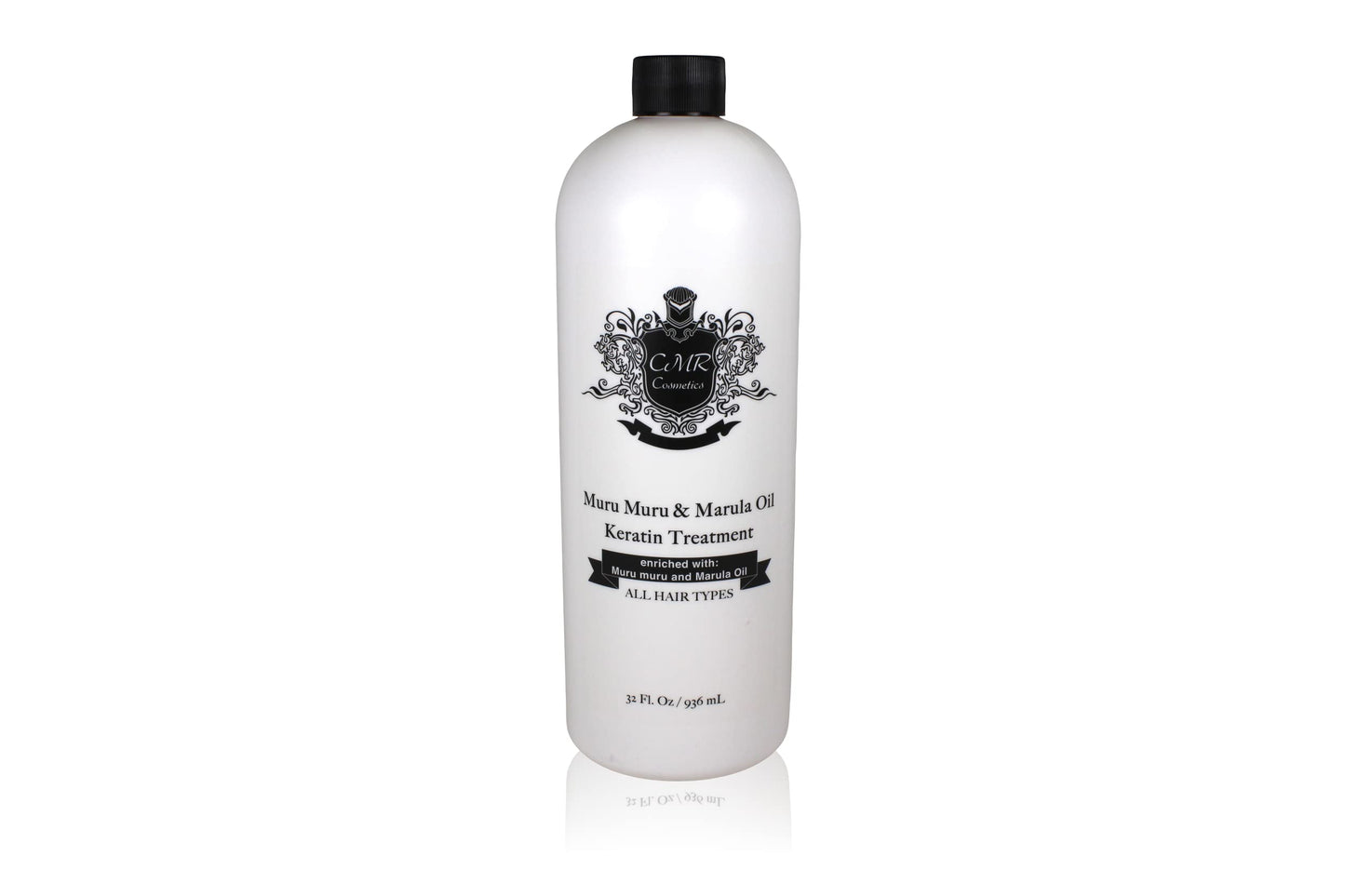 CMR Cosmetics Professional Keratin Hair Care with Muru Muru & Marula Oil - Frizz Control, Straightening & Shine - Nourishing Cream for All Hair Types