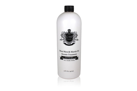 CMR Cosmetics Professional Keratin Hair Care with Muru Muru & Marula Oil - Frizz Control, Straightening & Shine - Nourishing Cream for All Hair Types