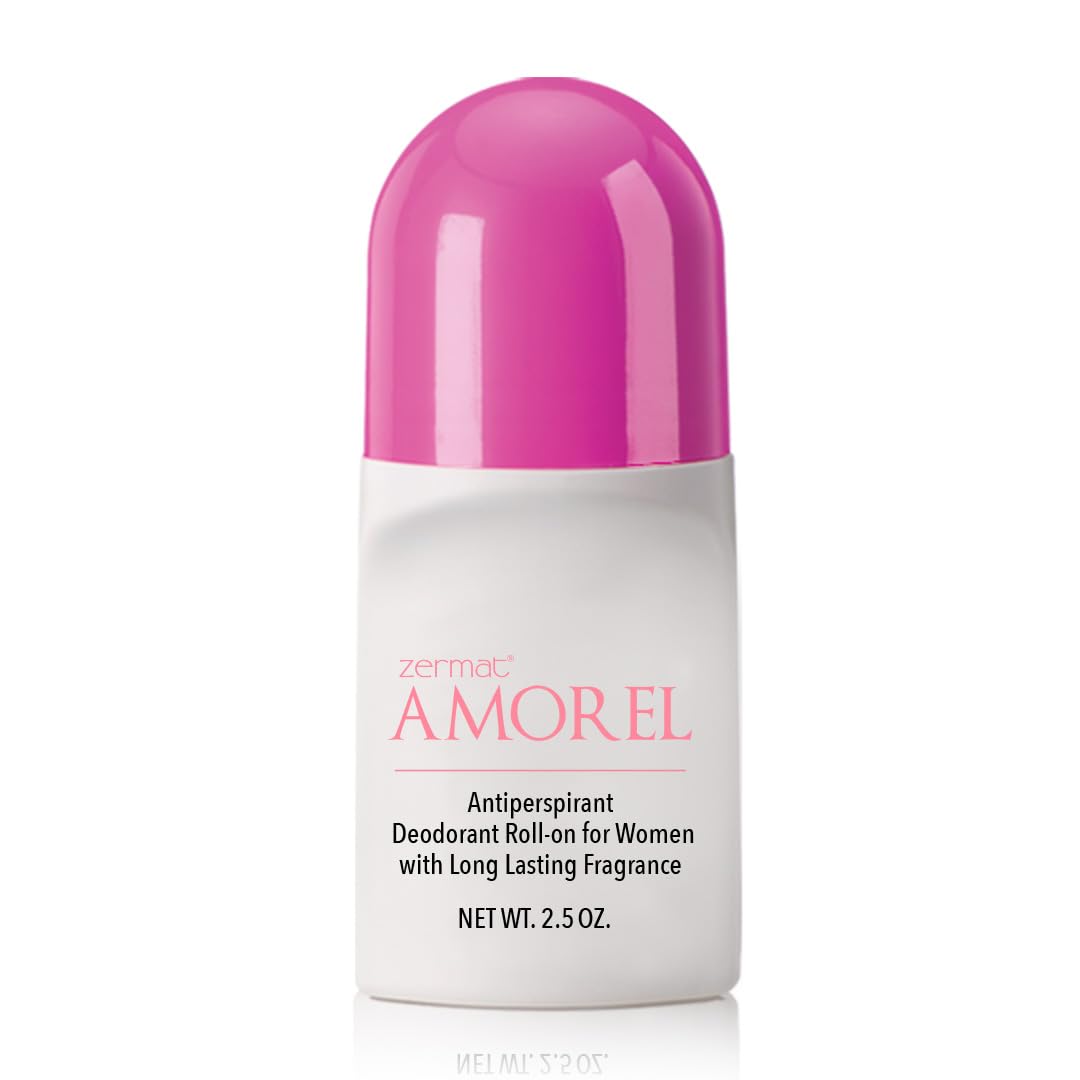 Zermat Amorel, Roll-On Deodorant, 24 h Antiperspirant, 2.5 Oz. Beauty and Personal Care Zermat