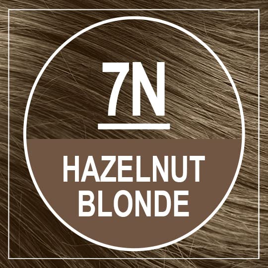Naturtint Permanent Hair Color 7N Hazelnut Blonde (Pack of 1), Ammonia Free, Vegan, Cruelty Free, up to 100% Gray Coverage, Long Lasting Results