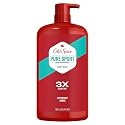 Old Spice High Endurance Pure Sport Scent Body Wash for Men, 30 Fluid Ounce