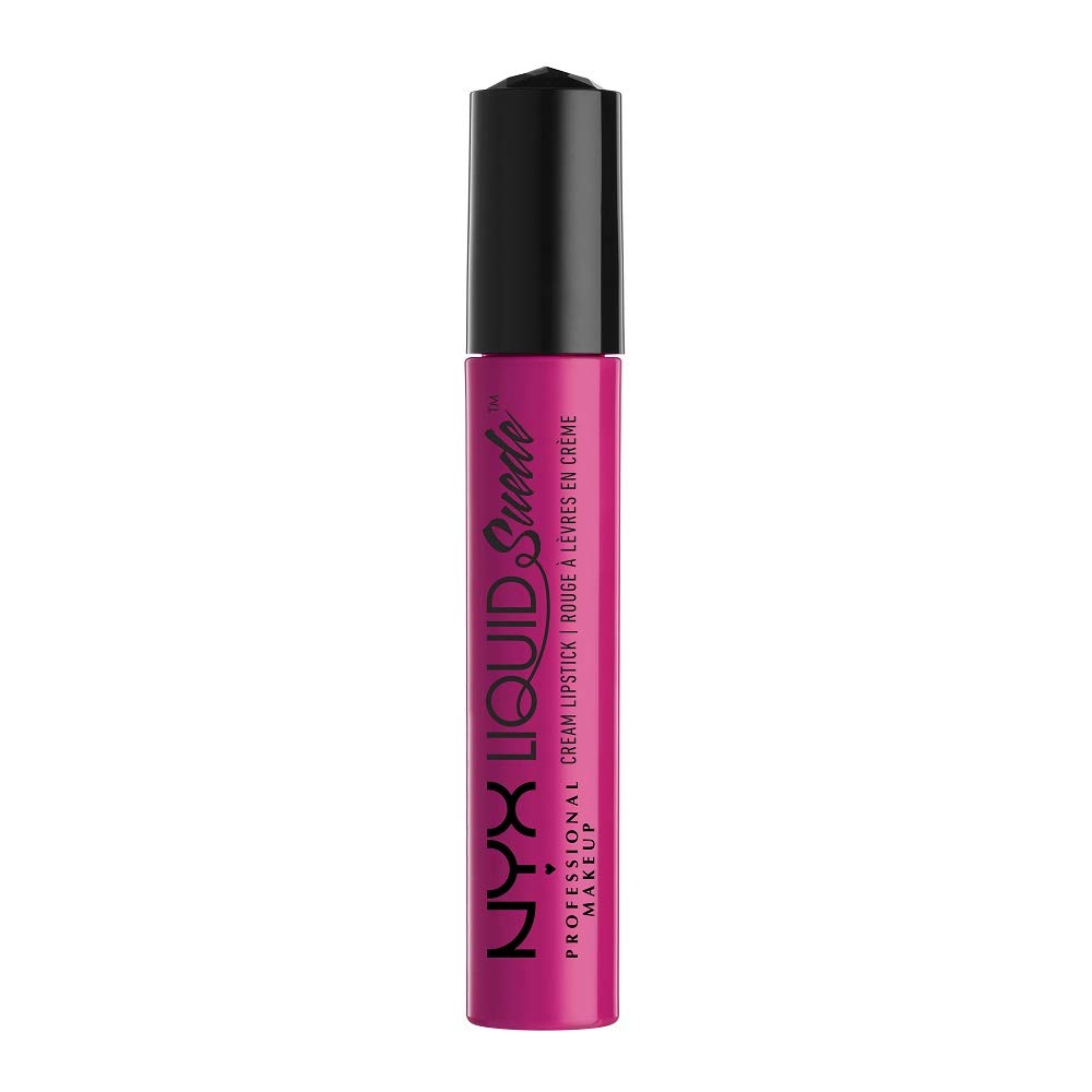 NYX PROFESSIONAL MAKEUP Liquid Suede Cream Lipstick - Pink Lust (Hot Pink)