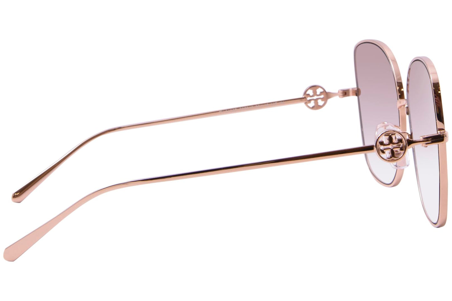 Tory Burch TY6106D 335313 Sunglasses Women's Rose Gold/Light Brown Gradient 60mm