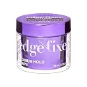 RED by Kiss Edge Fixer Hair Shine Gel, 24 Hour Max Hold, Non-Flaking, Biotin B7 Infused, Natural Styling, Professional Edge Control Wax, Perfect