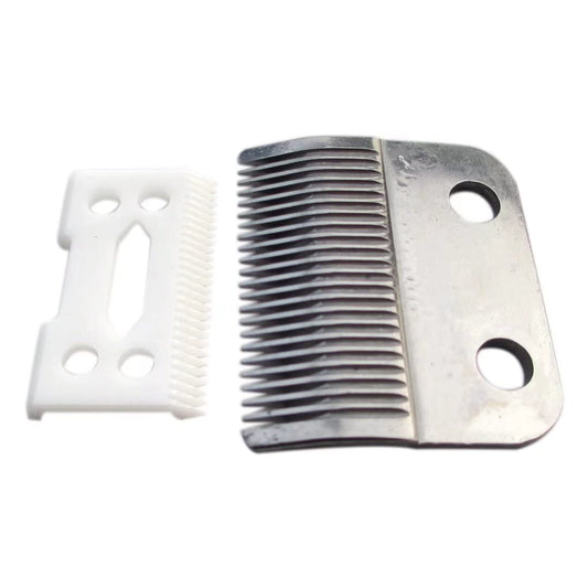 Silver Adjustable Replacement Blades Set #1006-30-15-10 Compatible with Wahl Super Taper #8400 Hair Clippers Beauty and Personal Care XSPANDER