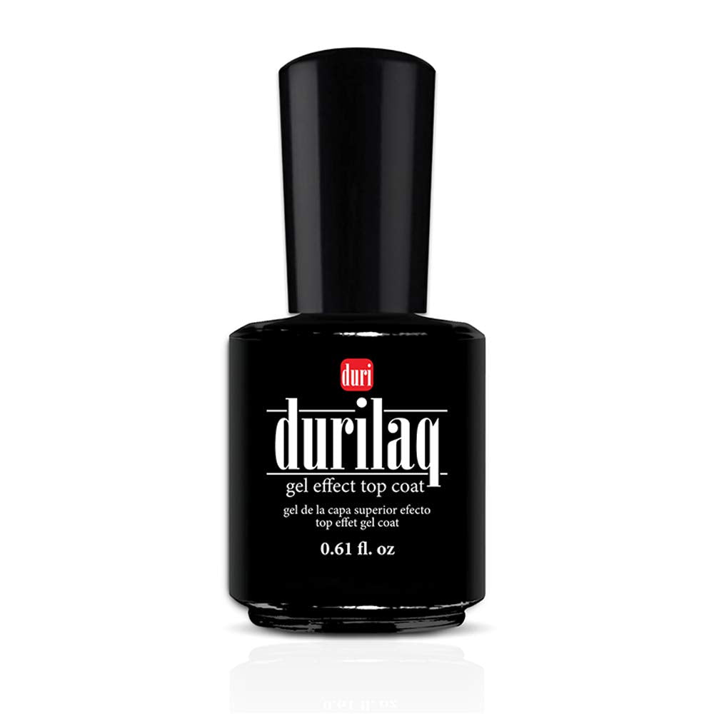 duri Nail Polish, Durilaq Gel Effect Top Coat, Glossy, Fast Drying and Long Lasting Gel Like Look, 0.61 Fl Oz Cosmetics Beauty & Personal Care duri