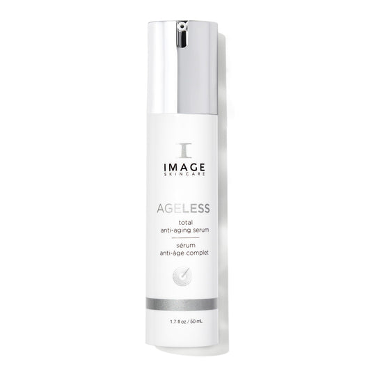 IMAGE Skincare, AGELESS Total Serum, AHA Anti-Aging Face Serum with Peptides to Firm, Hydrate, Smooth Wrinkles and Even Tone, 1.7 fl oz